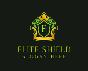 Royalty Shield Banner  logo design