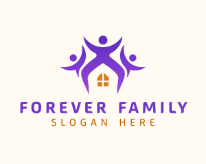 People Orphanage Foundation logo design