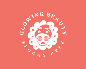 Woman Face Skincare logo design