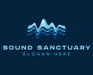 Sound Audio Wave logo design