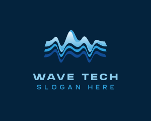 Sound Audio Wave logo design