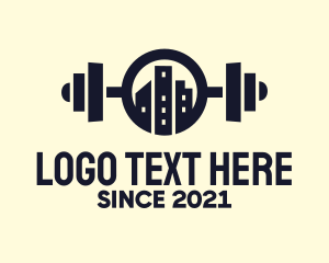 Fitness - Urban City Fitness Gym logo design