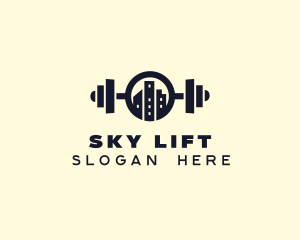 Urban City Fitness Gym logo design