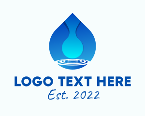 Water Droplet Refreshment  logo