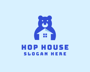 Bear Toy House logo design