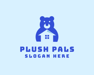 Bear Toy House logo design