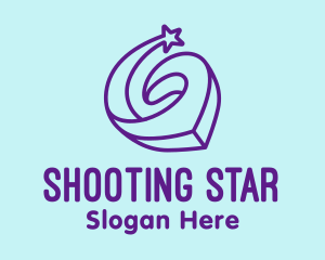 Star Location Pin logo design