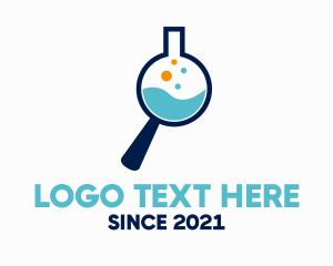 New - Flask Research Laboratory logo design