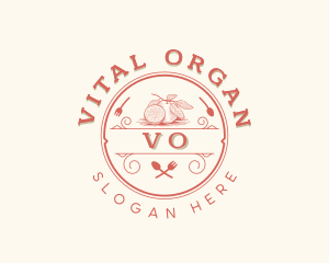 Organic Orange Farm logo design