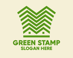 Green Building Construction  logo design