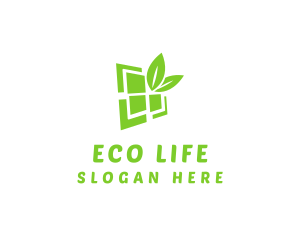 Eco Window  logo design