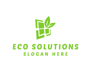 Eco Window  logo design