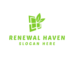 Eco Window  logo design