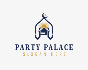 Muslim Church Landmark logo design