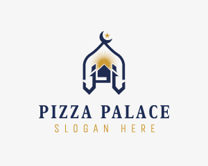 Muslim Church Landmark logo design