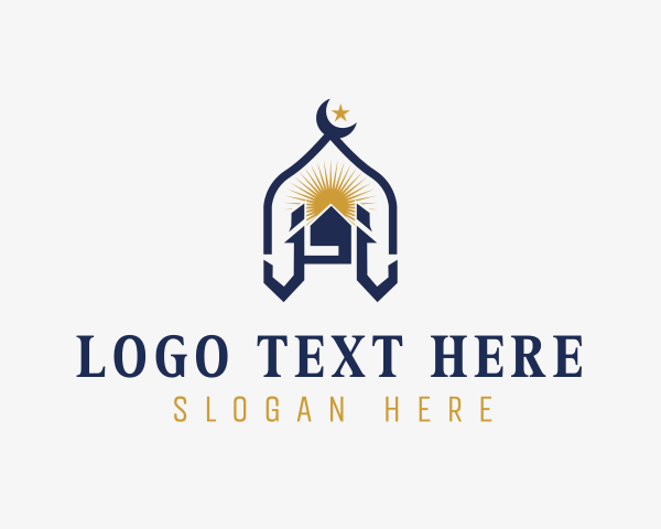 Muslim Church Landmark logo