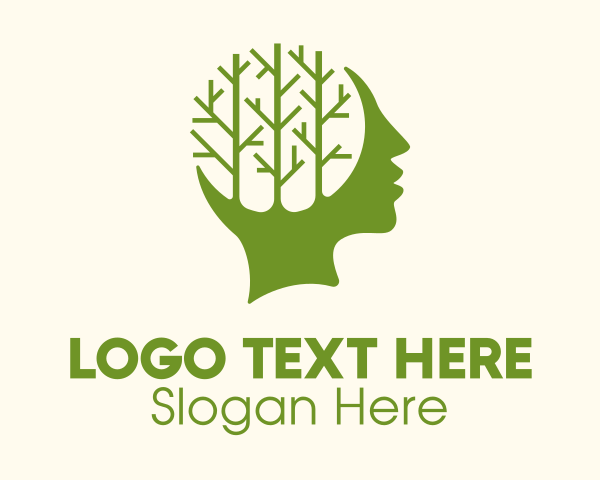 Green Head Tree logo