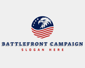 American Eagle Patriotic logo design