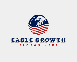 American Eagle Patriotic logo design