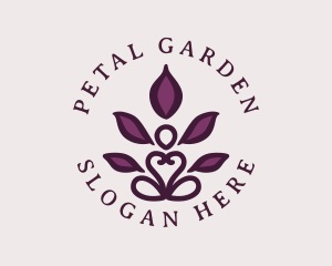 Floral Lotus Wellness logo design