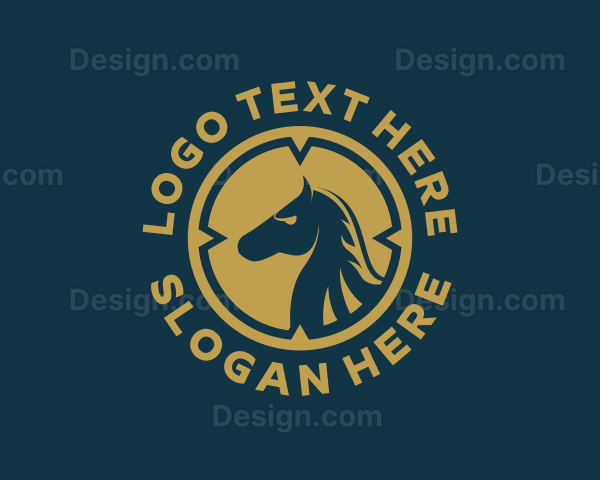 Horse Stallion Pony Logo