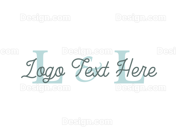 Elegant Wedding  Event Logo