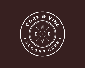 Liquor Alcohol Bar logo design