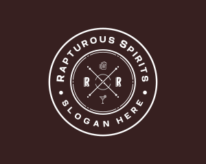 Liquor Alcohol Bar logo design