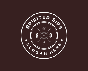 Liquor Alcohol Bar logo design