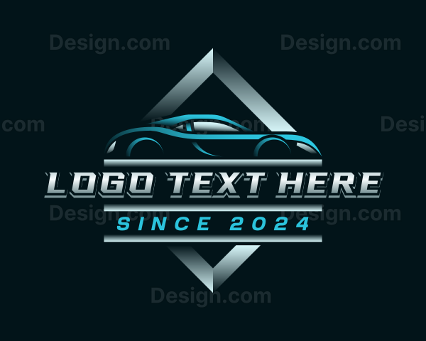 Auto Car Detailing Logo