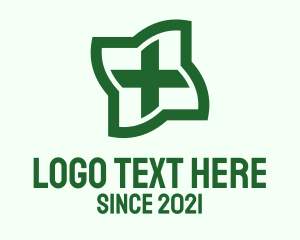 Green Medical Cross logo