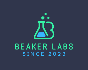 Science Lab Letter B logo