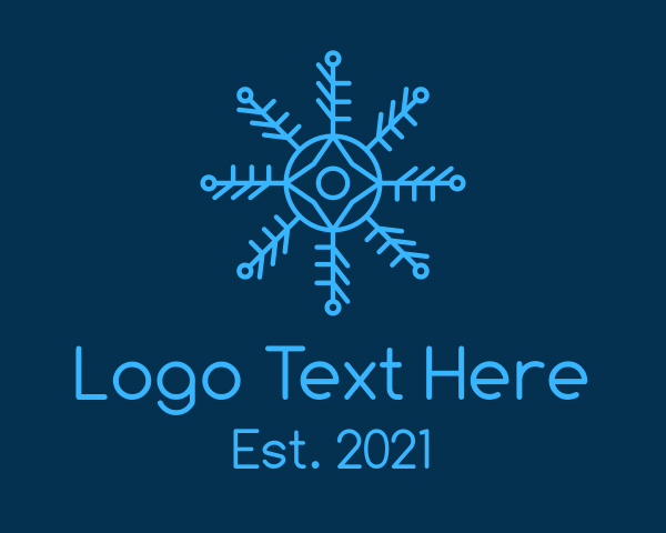 Glacier logo example 4