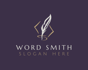 Novelist Feather Quill logo