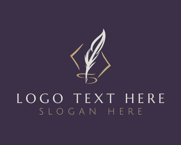 Literary logo example 3