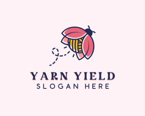 Handicraft Crochet Yarn logo design