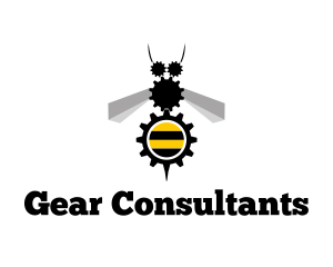 Bee Gears Sting logo design