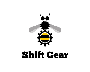 Bee Gears Sting logo design