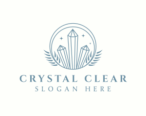 Mystic Nature Crystals logo design