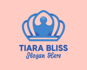 Elegant Blue Tiara logo