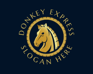 Elegant Horse Mane logo