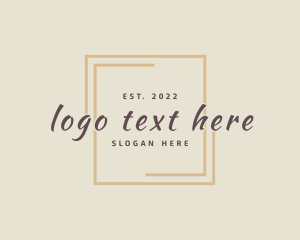 Elegant Luxury Square logo