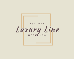 Elegant Luxury Square logo design