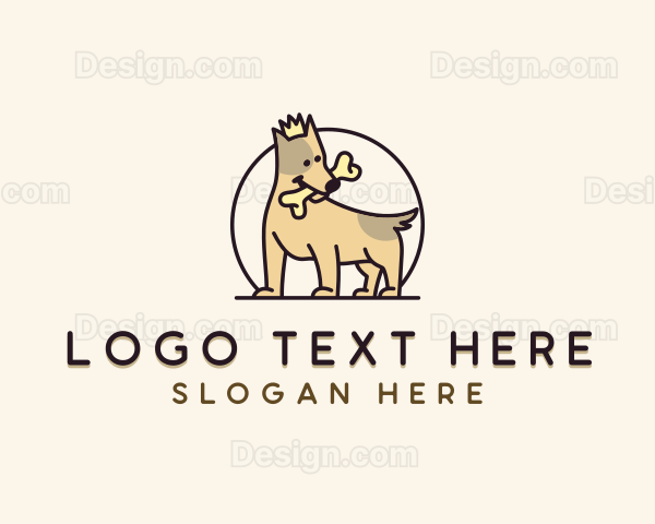 Dog Pet Breeder Logo