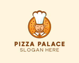 Chef Pizza Restaurant  logo design