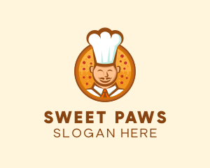 Chef Pizza Restaurant  logo design