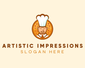 Chef Pizza Restaurant  logo design