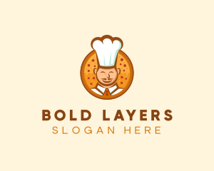 Chef Pizza Restaurant  logo design