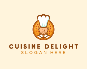 Chef Pizza Restaurant  logo design