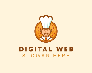 Chef Pizza Restaurant  logo design